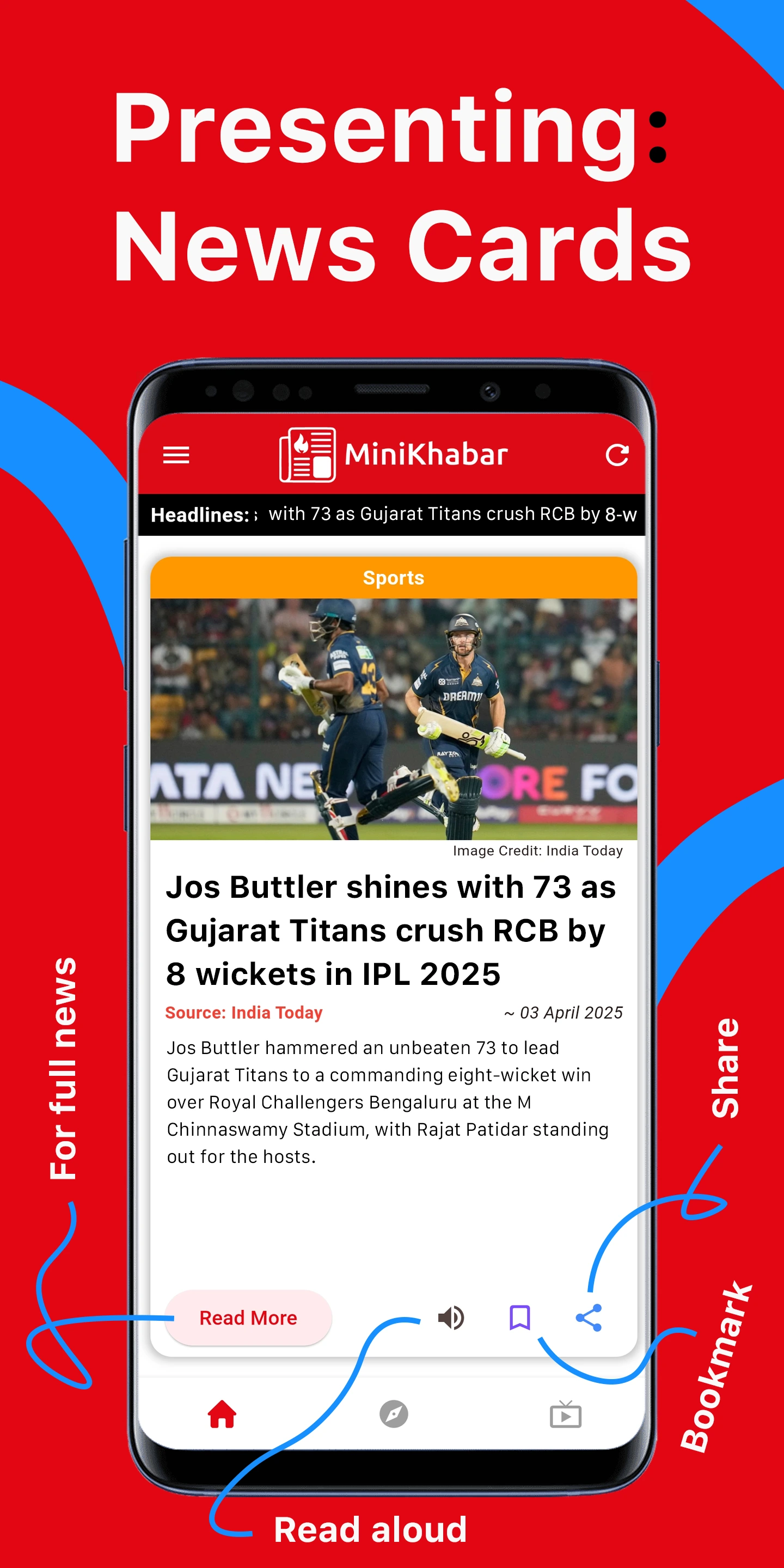 minikhabar app screenshot